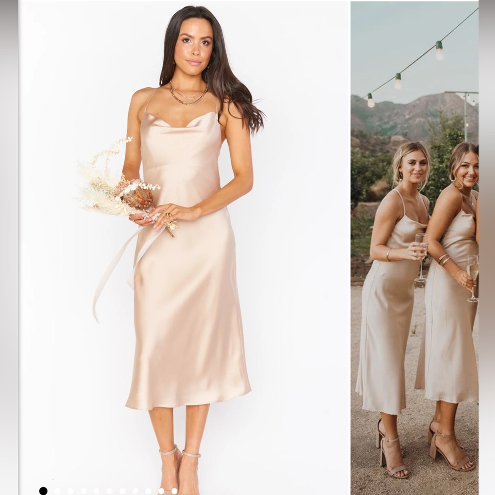 Show me your mumu Verona cowl dress